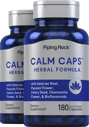 Calm Caps, 2 Bottles x 180 Capsules