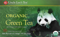 Buy Organic Green Tea Bags 100 Bags