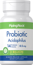 Probiotic Acidophilus 14 Strains 3 Billion Organisms